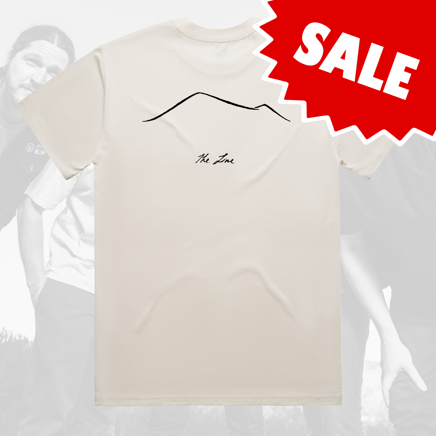 'The Line' Short-Sleeve Heavy Tee